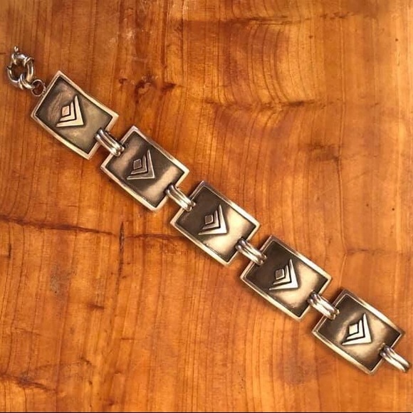 Exclusive Silpada Sterling Silver Logo Bracelet